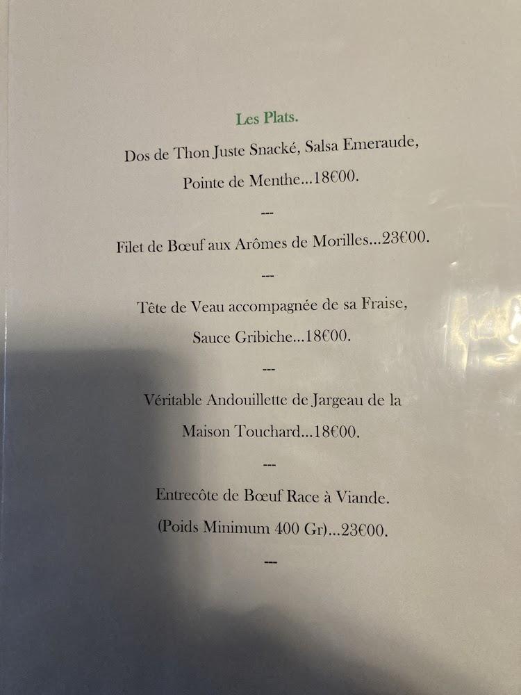 Entre Loire Et Sologne - Menu Image 2